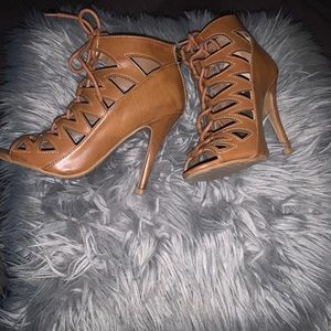 Chinese Laundry Open Toe Heels